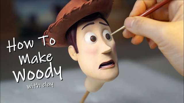 Making Woody and Forky From Toy Story with Clay_Diorama