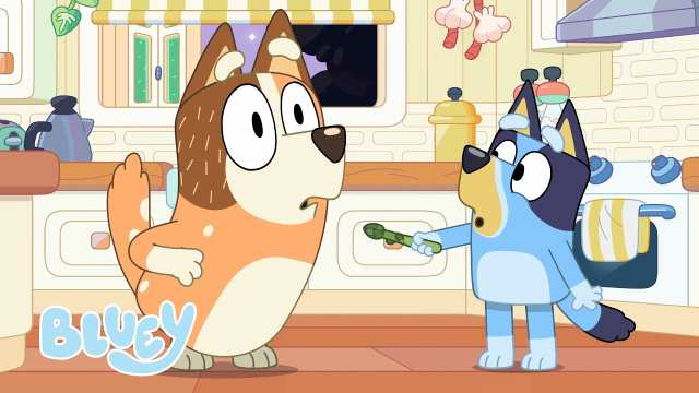 BLUEY |  Magic Asparagus