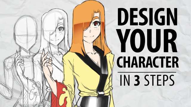 CHARACTER DESIGN Step by Step Tutorial | آموزش قدم به قدم طراحی شخصیت