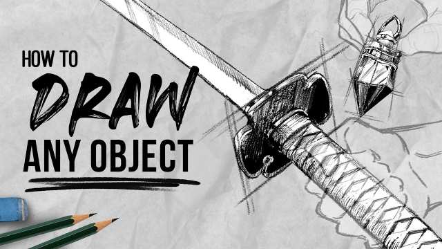 How to draw ANY object in 5 steps | نحوه ترسیم هر شیئی در 5 مرحله