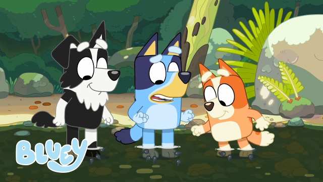 BLUEY |  Travelling to places with Bluey