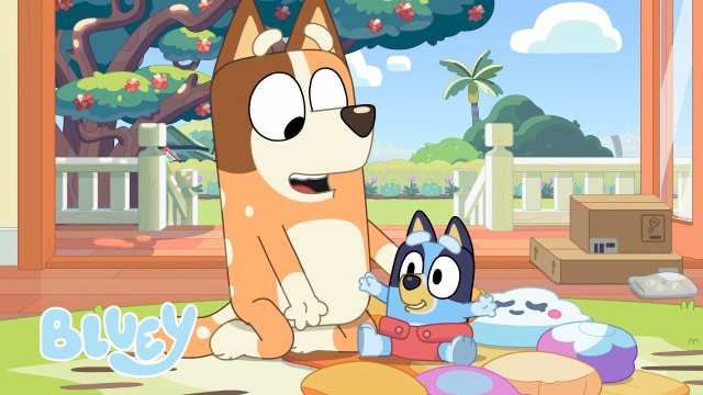 BLUEY |  It's a Baby Race