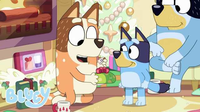 BLUEY |  Christmas Swim