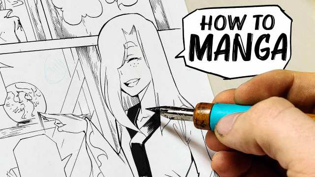 How to draw a Manga Page | چگونه یک صفحه مانگا بکشیم؟